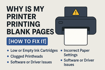 Why Is My Printer Printing Blank Pages? [How to Fix It]